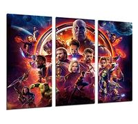 Cuadro Moderno Fotografico Peliculas Superheroes, Los Vengadores La Guerra Infinita 2018, Avengers Infinity War 2018, 97 x 62 cm, Ref. 27132