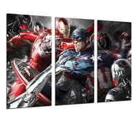 Cuadro Moderno Fotografico Superheroe, America, Iron Man, 97 x 62 cm Ref. 26300