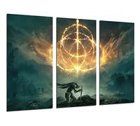 Cuadro Moderno Fotografico Vídeo juego, Elden Ring, Xbox, Escudo, 97 x 62 cm, ref. 27349