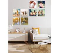 Cuadro Personalizado con tu Foto. Porretones. Fotografía en Foam Ultra Ligero (20x20cm). Decora tu Sala de Estar con Arte Original