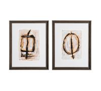 Cuadro Pintura Abstracto 2/M 68 X 85 cm (Set de 2)