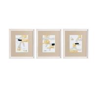 Cuadro Pintura Abstracto 3/M 58 X 68 cm (Set de 3)