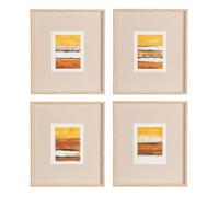 Cuadro Pintura Abstracto 4/M 40 X 46 cm (Set de 4)