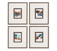 Cuadro Pintura Abstracto 4/M 40 X 46 cm (Set de 4)