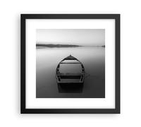Cuadro Poster de Pared 30x30cm Póster Marco Łódź Soledad Vacío Wall Art Prints