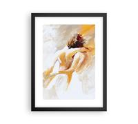 Cuadro Poster de Pared 30x40cm Carácter la amistad el amor el matrimonio Art