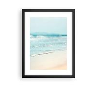 Cuadro Poster de Pared 30x40cm Póster Marco Borde Ola Agua Wall Art Prints Decor