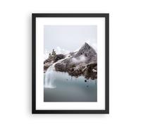 Cuadro Poster de Pared 30x40cm Póster Marco medio ambiente naturaleza Wall Art