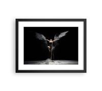 Cuadro Poster de Pared 40x30cm Póster Marco Fotografía Danza Alas Wall Art
