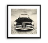 Cuadro Poster de Pared 40x40cm Póster Marco Alfa Romeo Giuletta Wall Art Prints