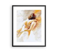 Cuadro Poster de Pared 40x50cm Carácter la amistad el amor el matrimonio Art