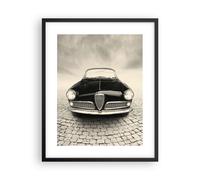 Cuadro Poster de Pared 40x50cm Póster Marco Alfa Romeo Giuletta Wall Art Prints