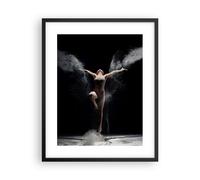 Cuadro Poster de Pared 40x50cm Póster Marco Fotografía Danza Alas Wall Art