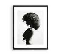 Cuadro Poster de Pared 40x50cm Póster Marco Mujer Desnudez Cuerpo Wall Art