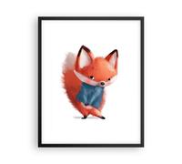 Cuadro Poster de Pared 40x50cm Póster Marco Pequeño noviembre niño Wall Art