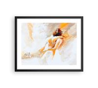 Cuadro Poster de Pared 50x40cm Carácter la amistad el amor el matrimonio Art