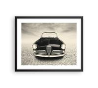 Cuadro Poster de Pared 50x40cm Póster Marco Alfa Romeo Giuletta Wall Art Prints