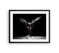 Cuadro Poster de Pared 50x40cm Póster Marco Fotografía Danza Alas Wall Art