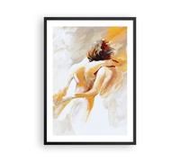Cuadro Poster de Pared 50x70cm Carácter la amistad el amor el matrimonio Art