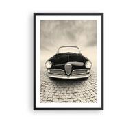 Cuadro Poster de Pared 50x70cm Póster Marco Alfa Romeo Giuletta Wall Art Prints