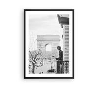 Cuadro Poster de Pared 50x70cm Póster Marco Arco Triunfal París Wall Art Prints