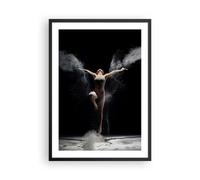 Cuadro Poster de Pared 50x70cm Póster Marco Fotografía Danza Alas Wall Art