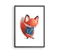 Cuadro Poster de Pared 50x70cm Póster Marco Pequeño noviembre niño Wall Art