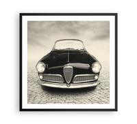 Cuadro Poster de Pared 60x60cm Póster Marco Alfa Romeo Giuletta Wall Art Prints
