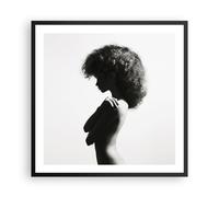 Cuadro Poster de Pared 60x60cm Póster Marco Mujer Desnudez Cuerpo Wall Art