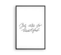Cuadro Poster de Pared 61x91cm Póster Marco Eres Tan Hermosa Wall Art Prints