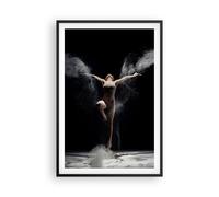 Cuadro Poster de Pared 61x91cm Póster Marco Fotografía Danza Alas Wall Art