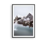 Cuadro Poster de Pared 61x91cm Póster Marco medio ambiente naturaleza Wall Art