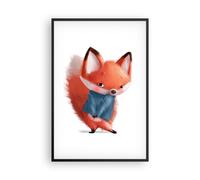 Cuadro Poster de Pared 61x91cm Póster Marco Pequeño noviembre niño Wall Art