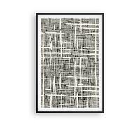 Cuadro Poster de Pared 61x91cm Póster Marco Textura Patrón Pieza Wall Art Prints