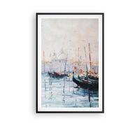 Cuadro Poster de Pared 61x91cm Póster Marco Venecia basilica Wall Art Prints