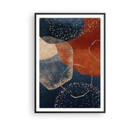 Cuadro Poster de Pared 70x100cm Los colores las formas la geometría Wall Art