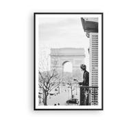 Cuadro Poster de Pared 70x100cm Póster Marco Arco Triunfal París Wall Art Prints