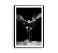 Cuadro Poster de Pared 70x100cm Póster Marco Fotografía Danza Alas Wall Art