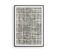 Cuadro Poster de Pared 70x100cm Póster Marco Textura Patrón Pieza Wall Art