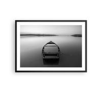 Cuadro Poster de Pared 70x50cm Póster Marco Łódź Soledad Vacío Wall Art Prints