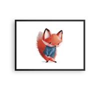 Cuadro Poster de Pared 70x50cm Póster Marco Pequeño noviembre niño Wall Art