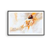 Cuadro Poster de Pared 91x61cm Carácter la amistad el amor el matrimonio Art