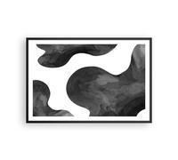 Cuadro Poster de Pared 91x61cm Póster Marco Abstracción Forma Figura Wall Art