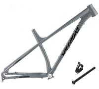 Cuadro Rígido De MTB 27.5/29Er, Cuadro De Bicicleta De Montaña XC, Cuadro De Aleación De Aluminio, Freno De Disco, Eje Pasante Boost 12 * 148 Mm Cement Gray,L