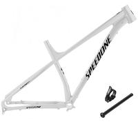 Cuadro Rígido De MTB 27.5/29Er, Cuadro De Bicicleta De Montaña XC, Cuadro De Aleación De Aluminio, Freno De Disco, Eje Pasante Boost 12 * 148 Mm White,M