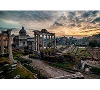 Cuadro Ruinas Romanas en Roma de 95x65cm | 5mm de grosor | 8 modelos diferentes a elegir