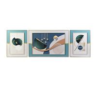 CUADRO SET 3 ALUMINIO MDF 240X3X80 MODERNO