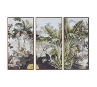 CUADRO SET 3 PS LIENZO 180X4X120 TROPICAL
