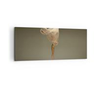 Cuadro Sobre Lienzo 100x40cm Cuadros Pared Bailarina Figura Bailando Wall Art