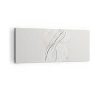 Cuadro Sobre Lienzo 100x40cm Cuadros Pared Minimalismo Cuerpo Mujeres Wall Art